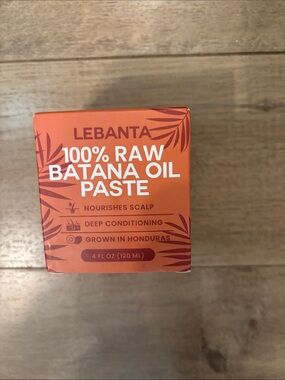 100% Raw Batana Oil Paste Hair Mask - Orange
